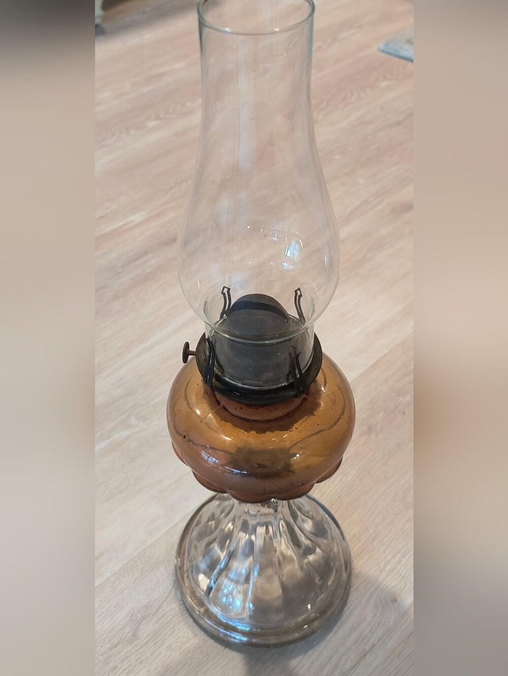 Antique Oil Lamp
